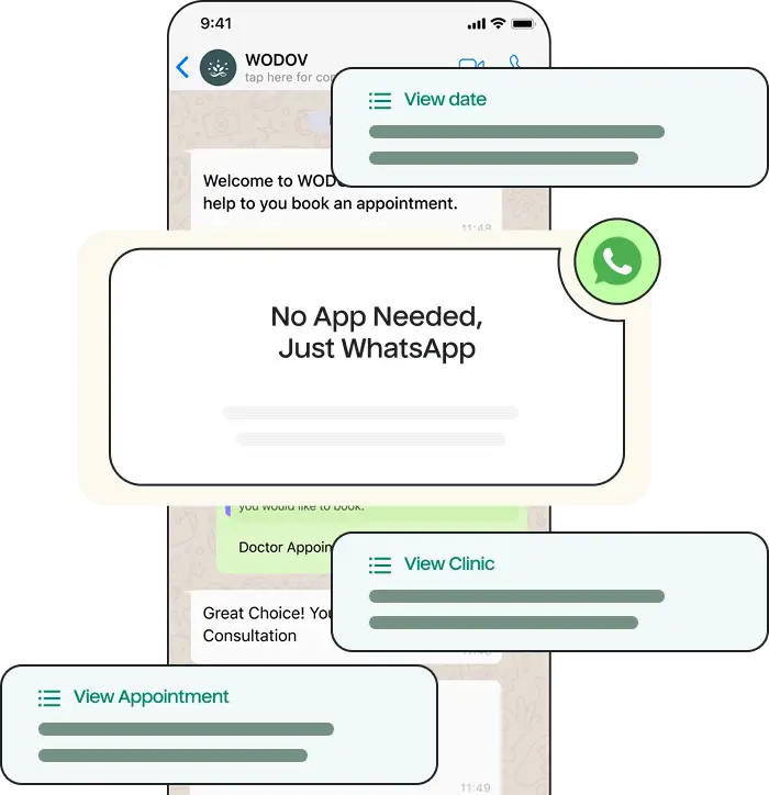 No app download required
